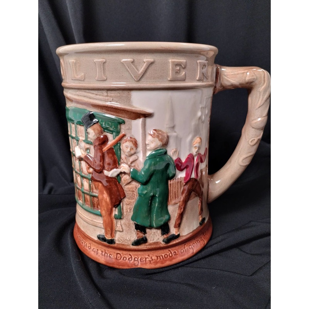 Vintage Beer Stein, Royal Doulton Oliver Twist Tankard
